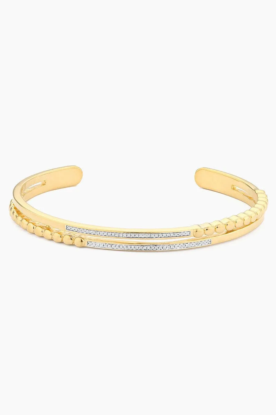 Ella Stein Change It Up Cuff Bracelet in Gold
