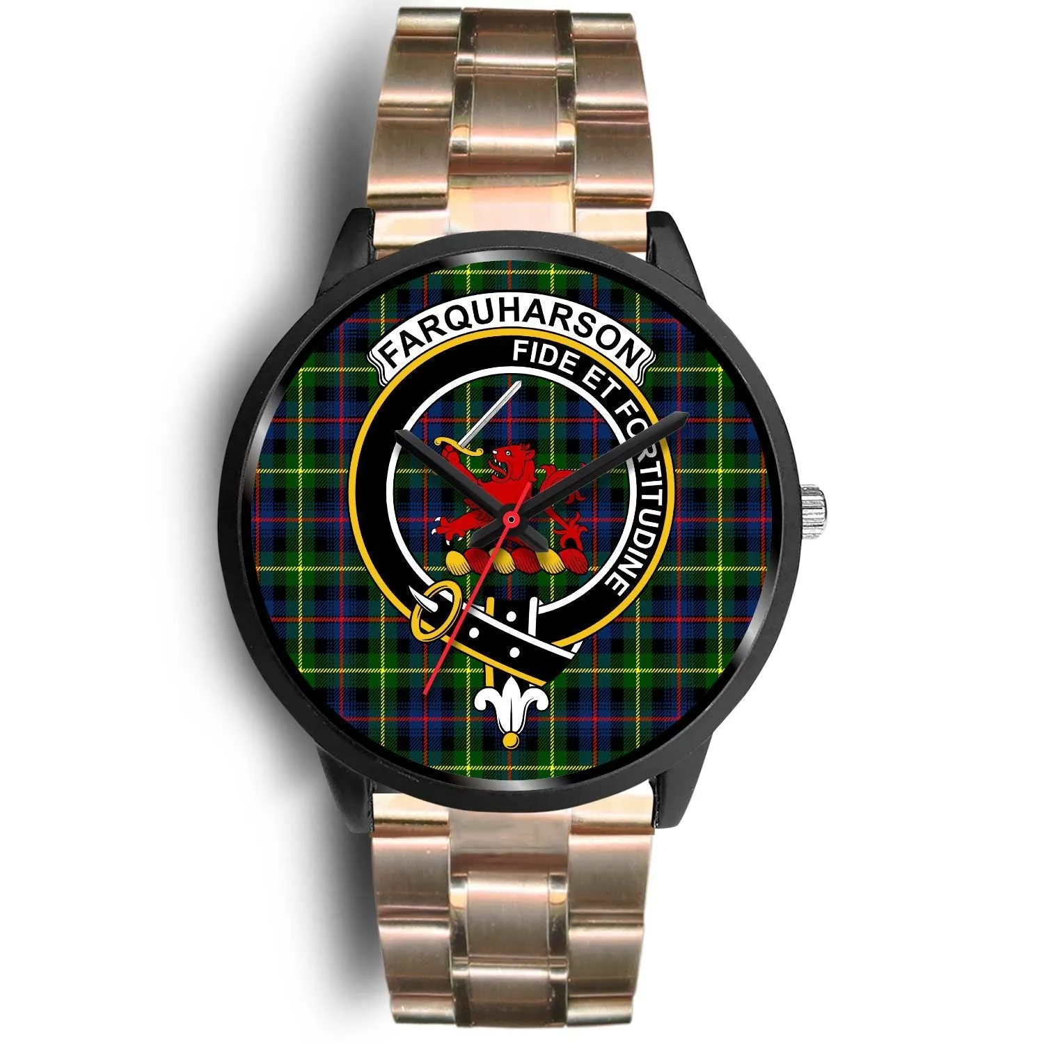 Farquharson Modern Clan Badge Tartan Black Watch