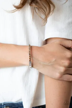 Paparazzi Bracelet ~ Stellar Beam - Brown
