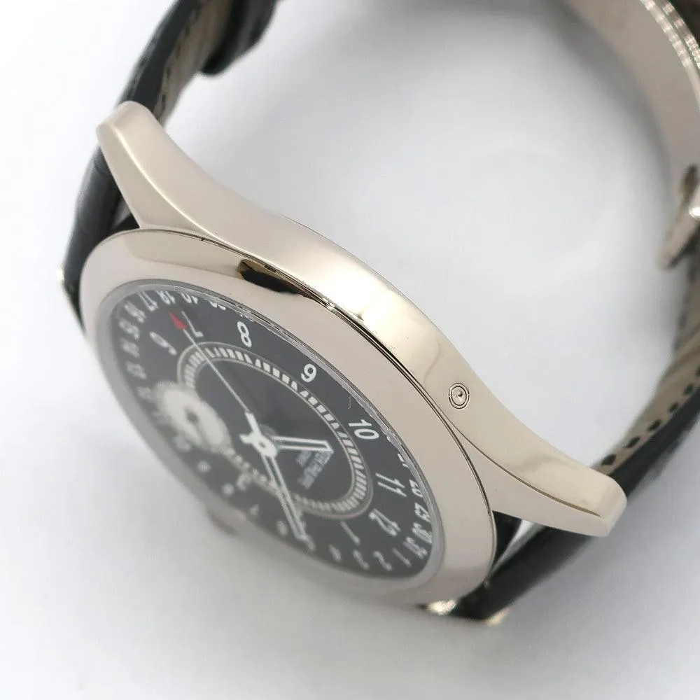 Patek Philippe Calatrava 6006G-001 White Gold Black Men's