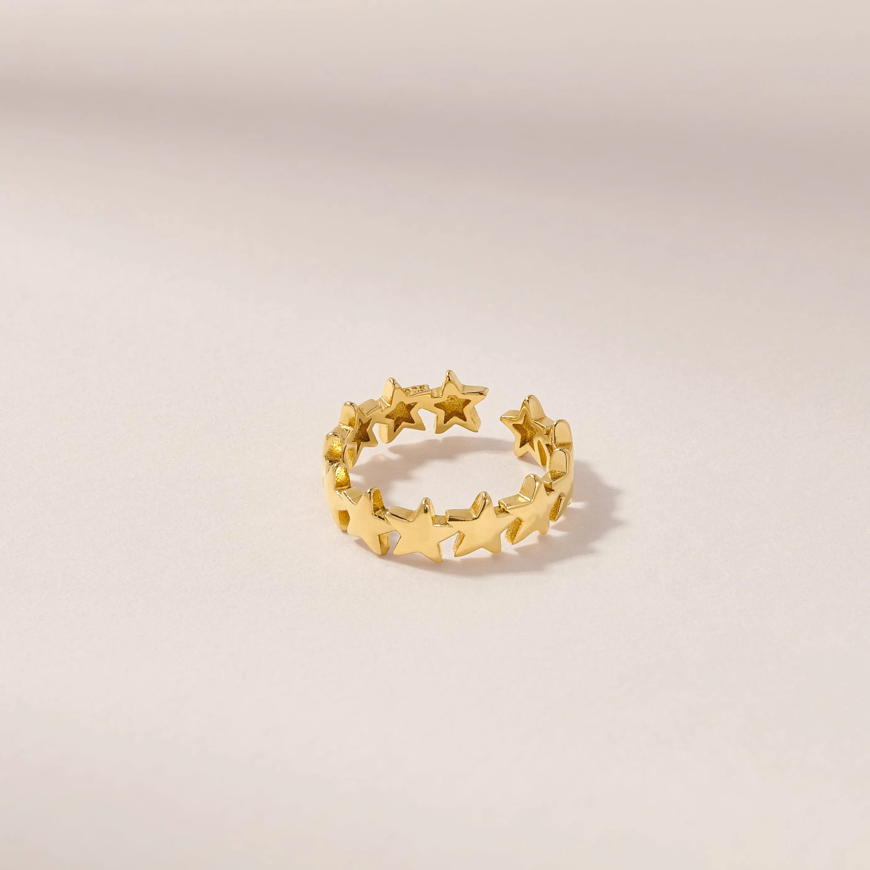 Star Adjustable Midi Ring