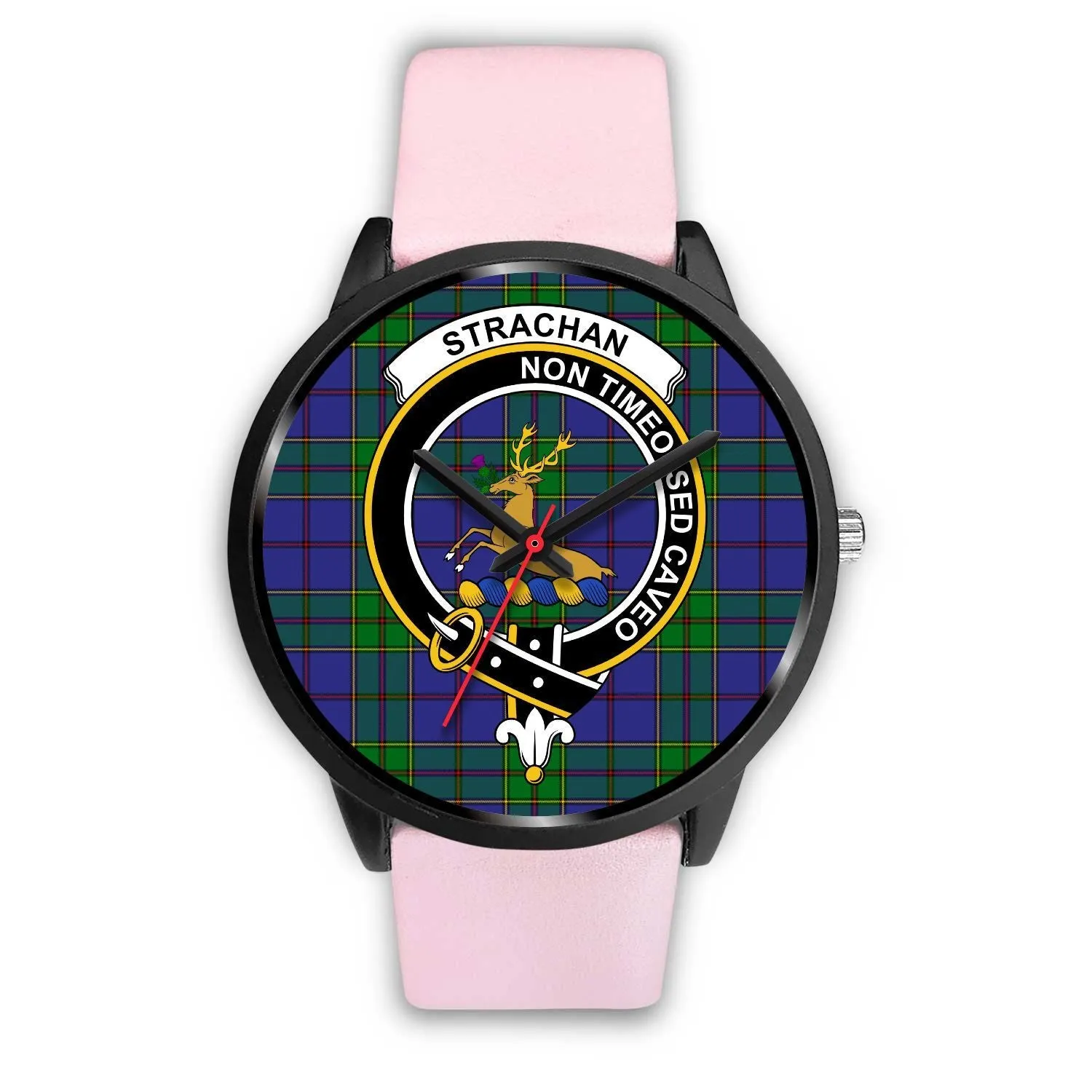 Strachan Clan Badge Tartan Black Watch